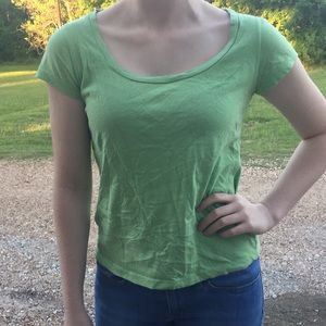 Green t-shirt